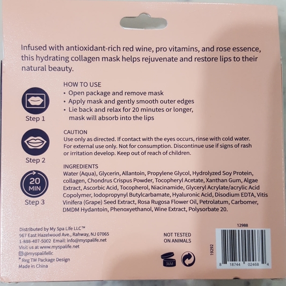 SPALIFE NIB  LIP MASKS💋💋 - Picture 4 of 6